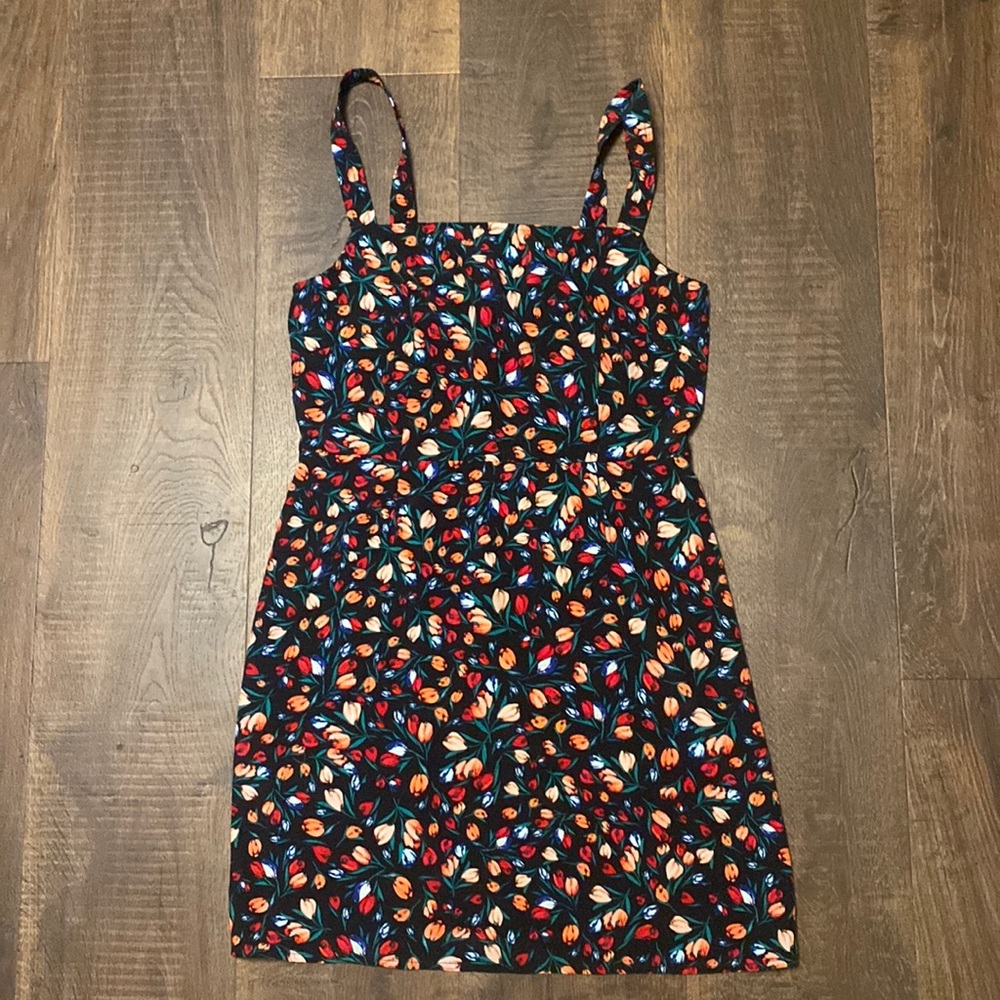 BP Mini Dress with Floral Fabric